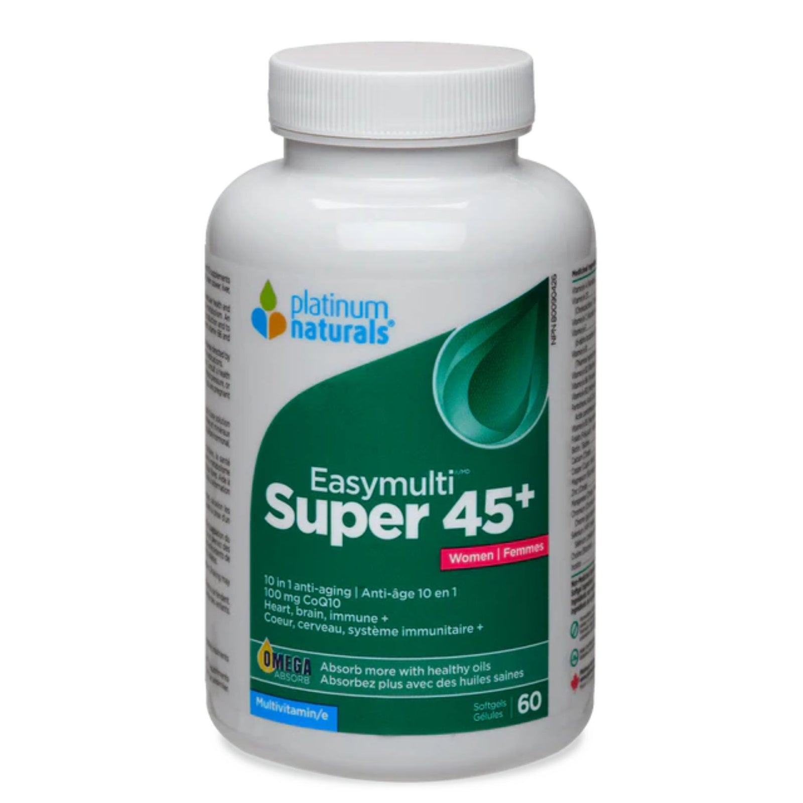 Platinum Naturals Super Easymulti 45+ for Women 60s
