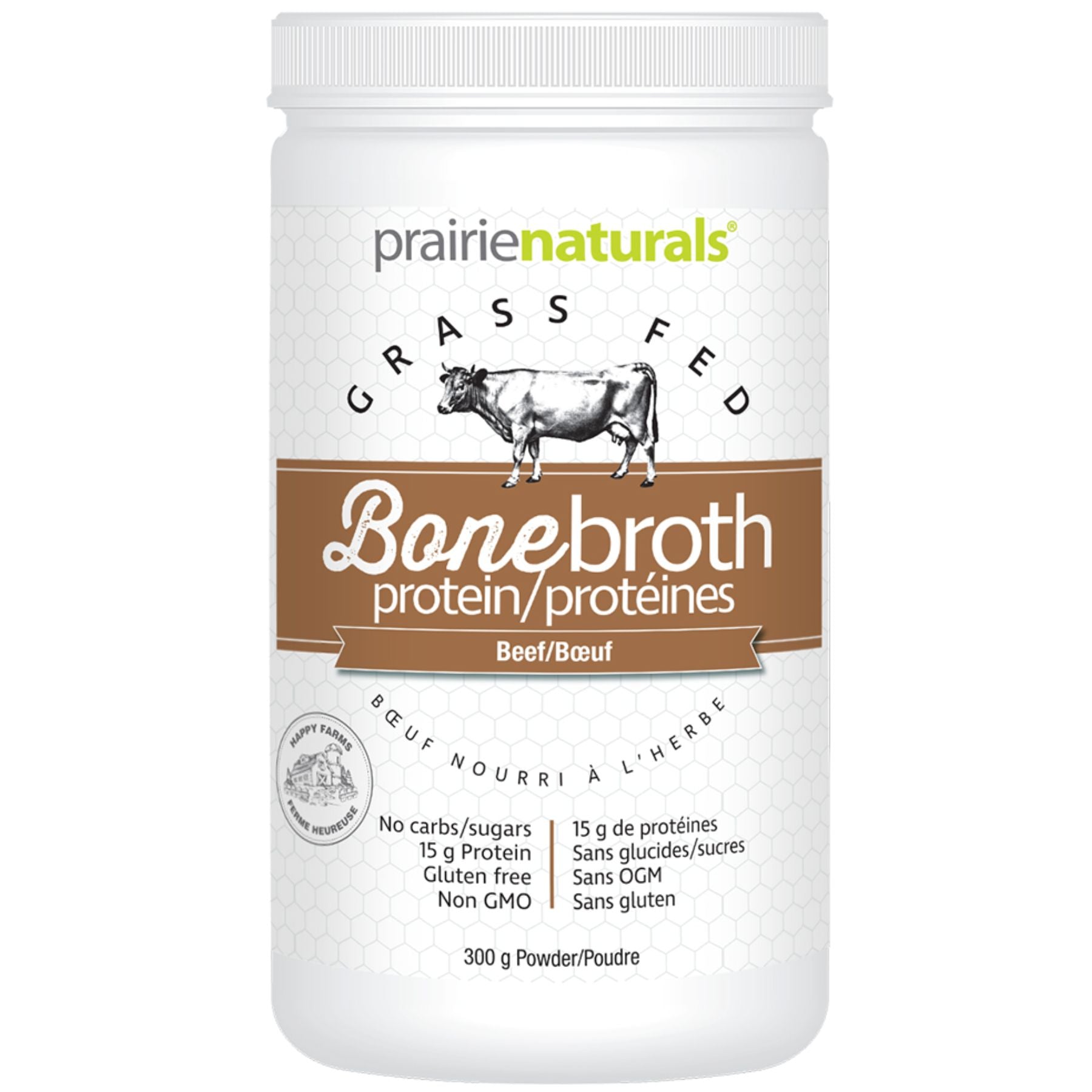 Prairie Naturals Beef Bone Broth Powder 300g