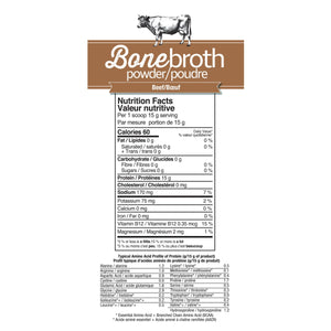 Prairie Naturals Beef Bone Broth Powder 300g