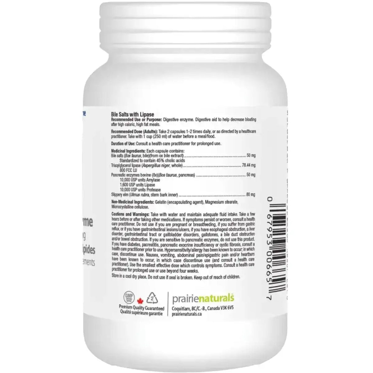 Prairie Naturals Bile Force BONUS 140s (120+20 Capsules)