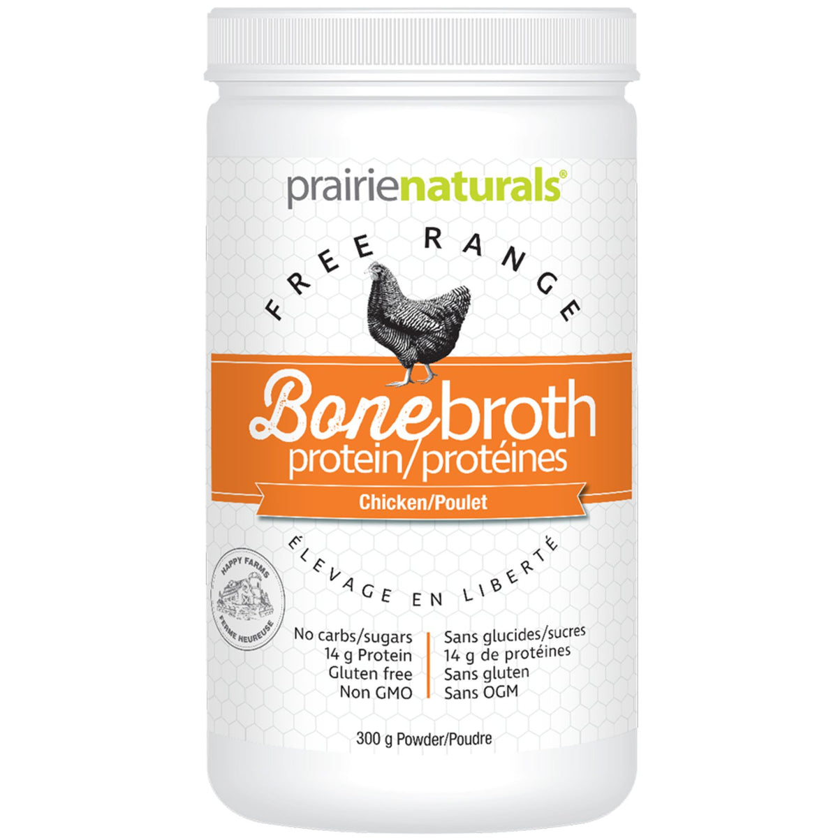 Prairie Naturals Chicken Bone Broth Protein 300g