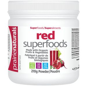 Prairie Naturals Organic Red Superfoods Powder 210g