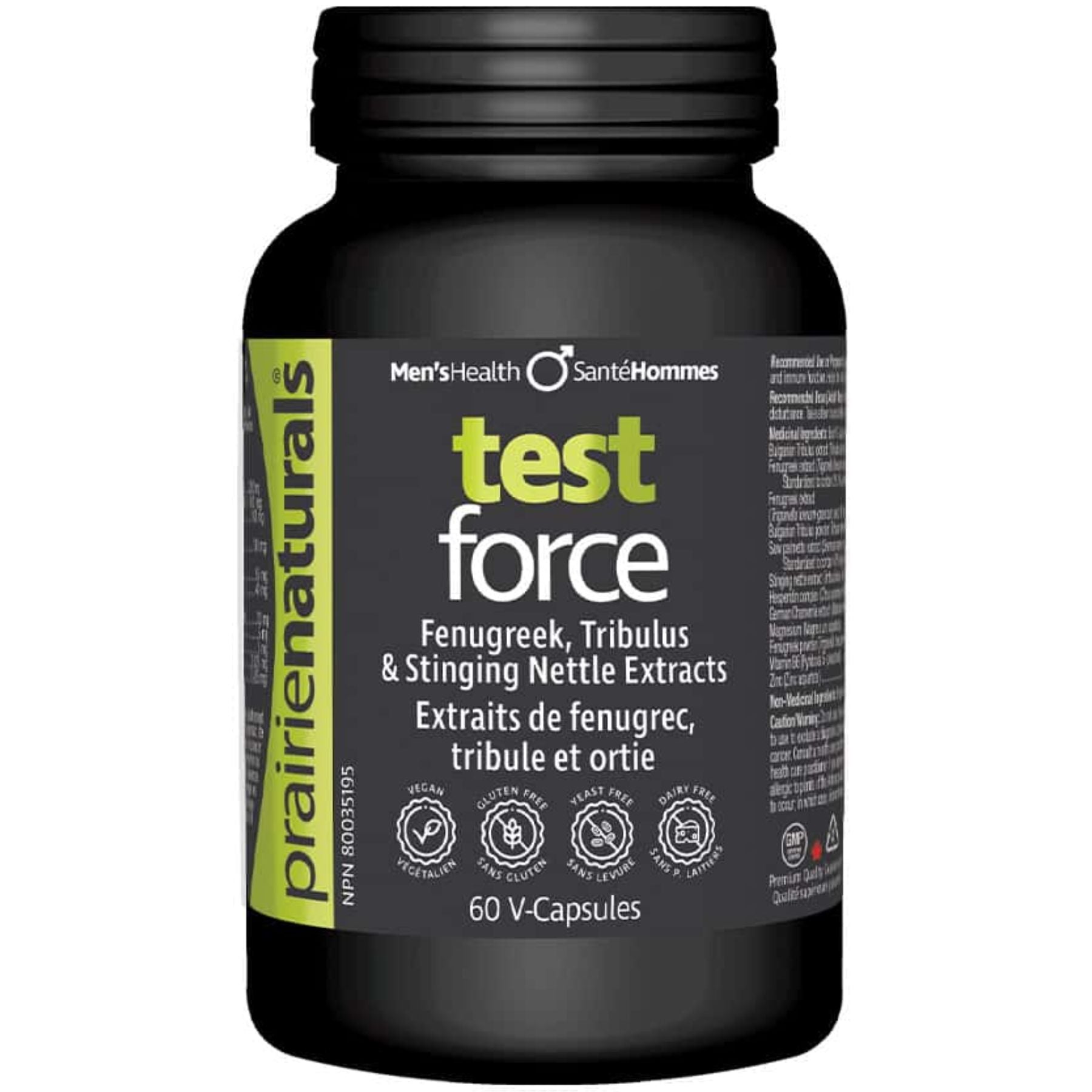 Prairie Test Prairie Naturals Test-Force 60s - Fiddleheads Health and Nutrition