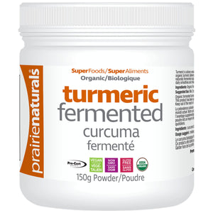 Prairie Naturals Organic Fermented Turmeric Powder 150g