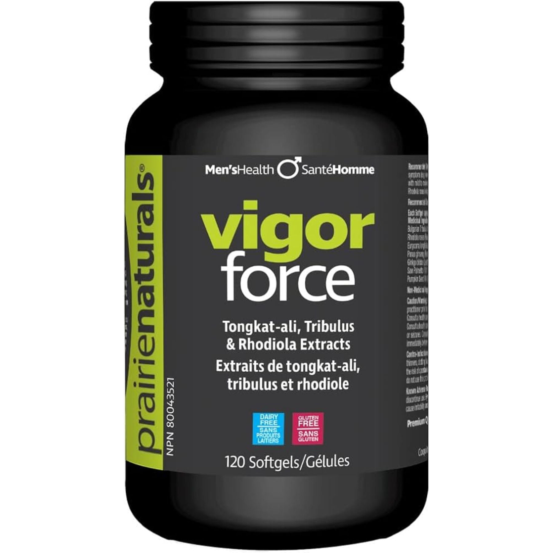 Prairie Naturals Vigor Force 120s