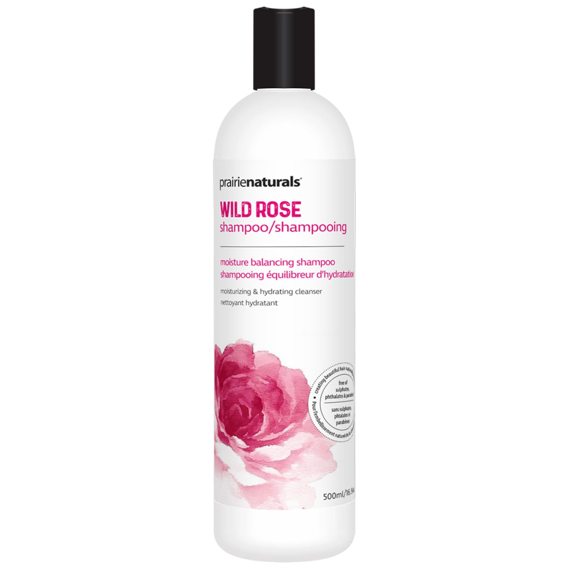 Prairie Naturals Wild Rose Moisture Balancing Shampoo 500ml