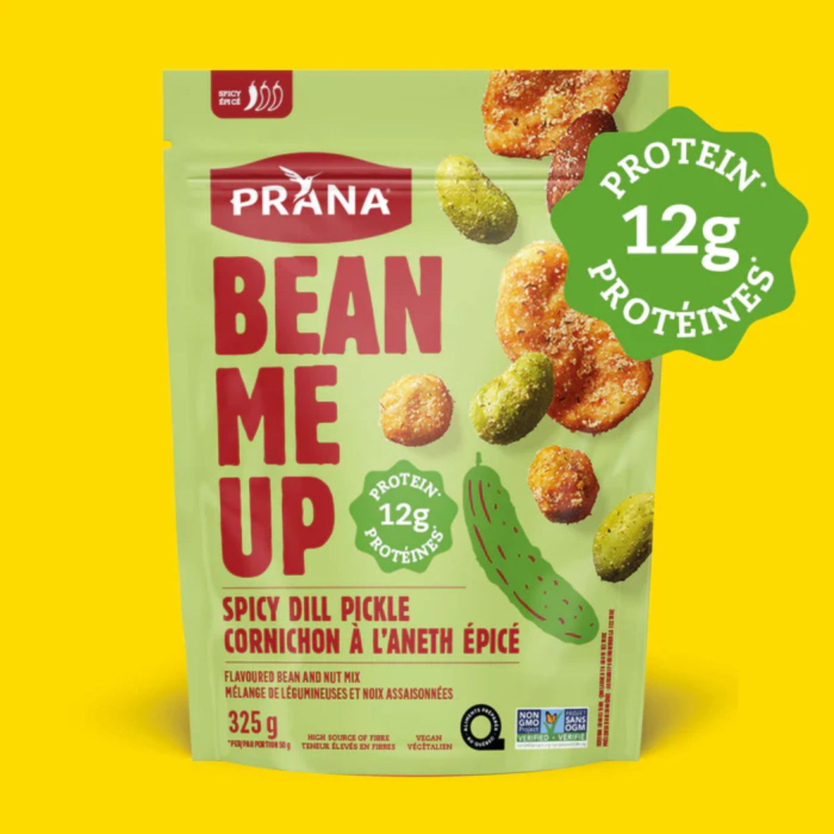 Prana Bean Me Up Spicy Dill Pickle 325g