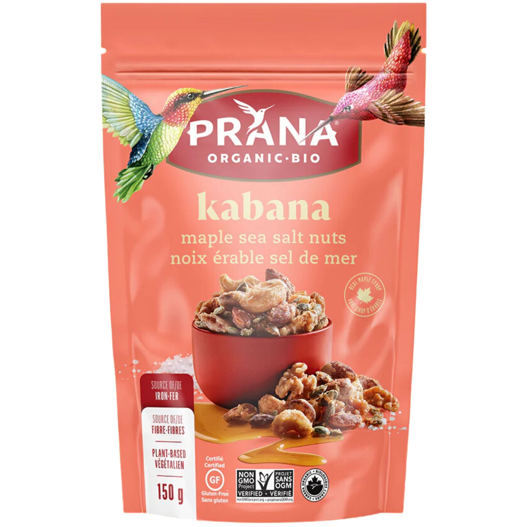 Prana Kabana Maple Coated Mixed Nuts 150g