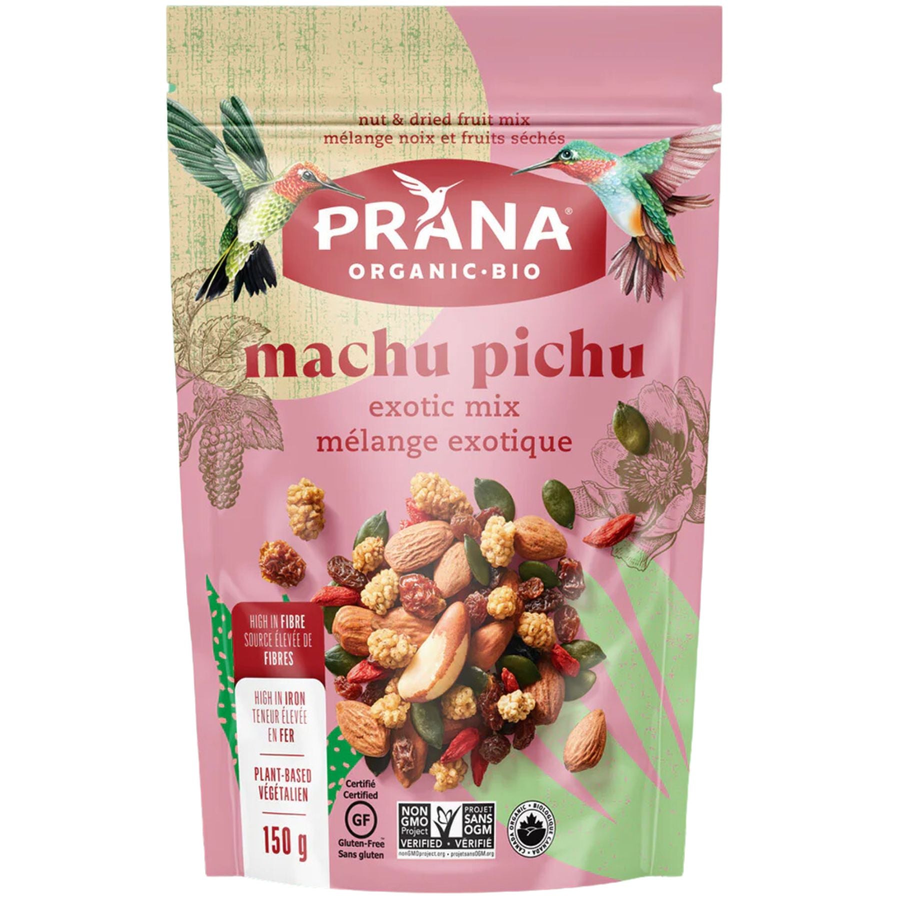 Prana Machu Pichu Exotic Nuts & Fruit Mix 150g