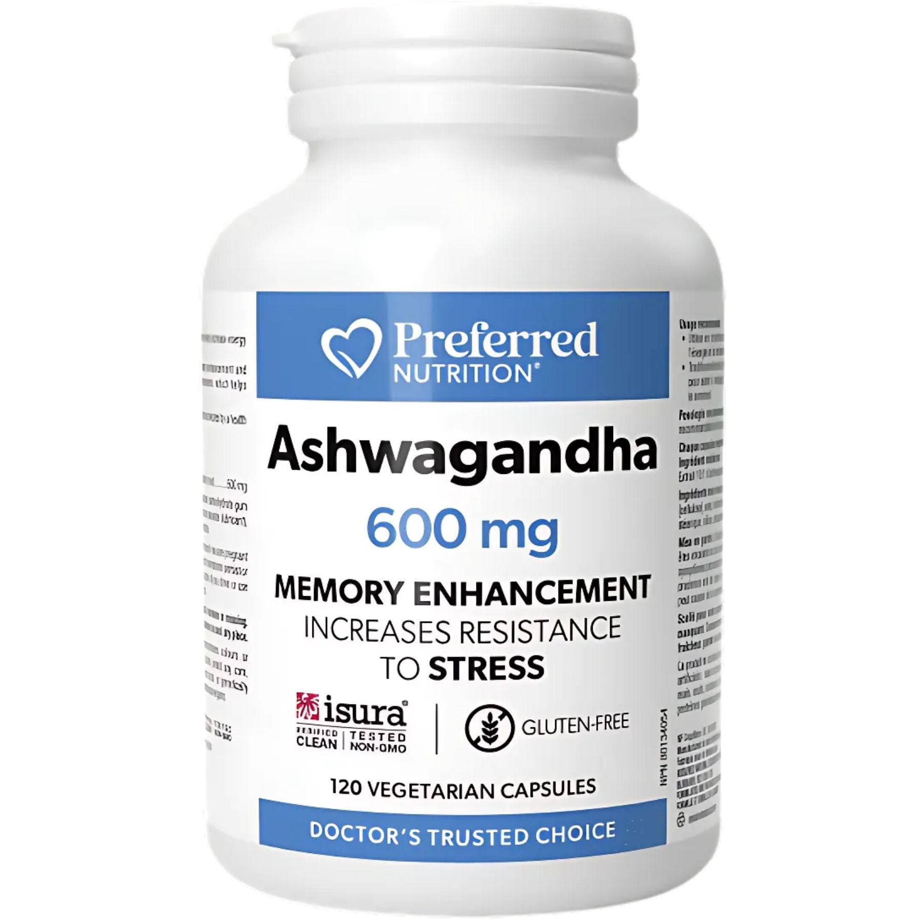 Preferred Nutrition Ashwagandha 600mg 120s