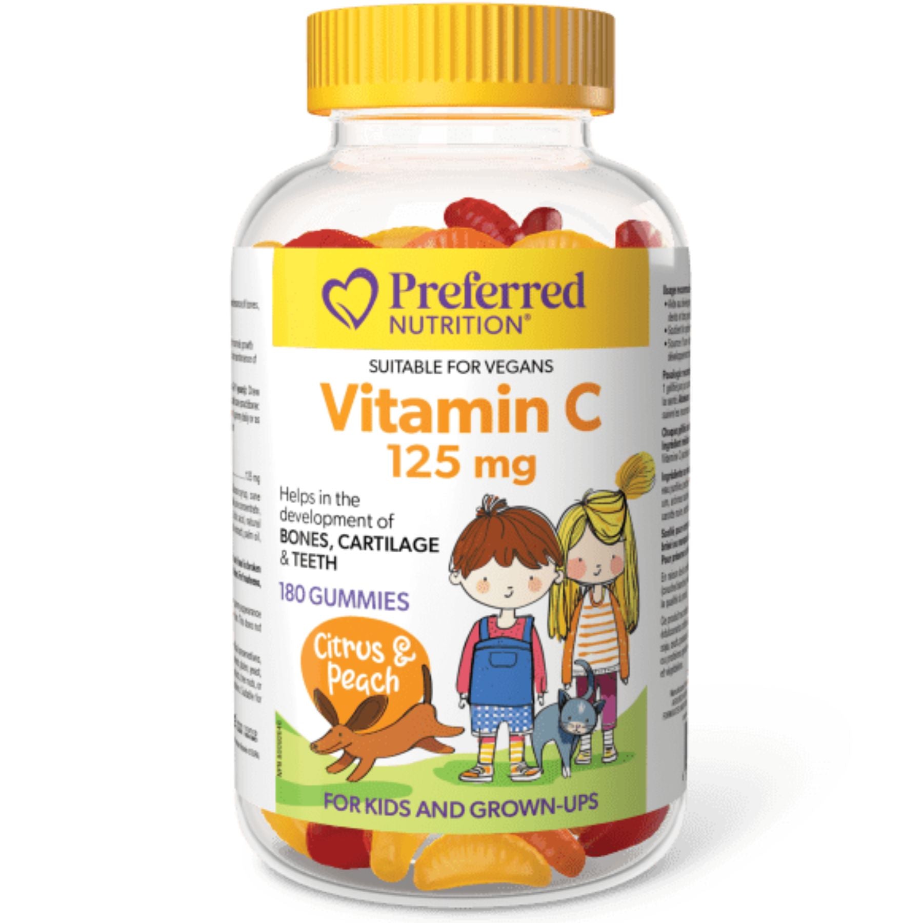 Preferred Nutrition Vitamin C Gummies for Kids 180s