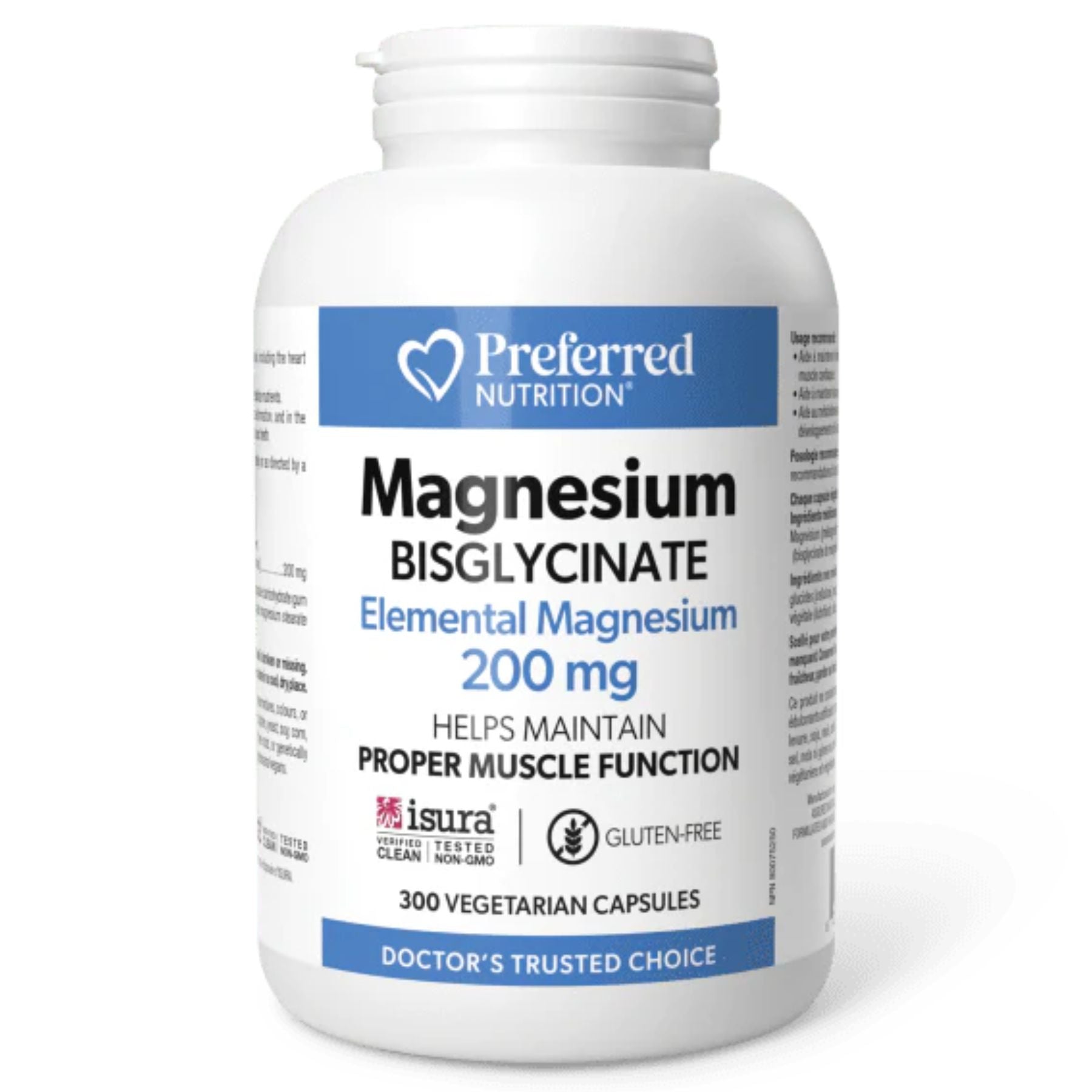 Preferred Nutrition Magnesium Bisglycinate 300s