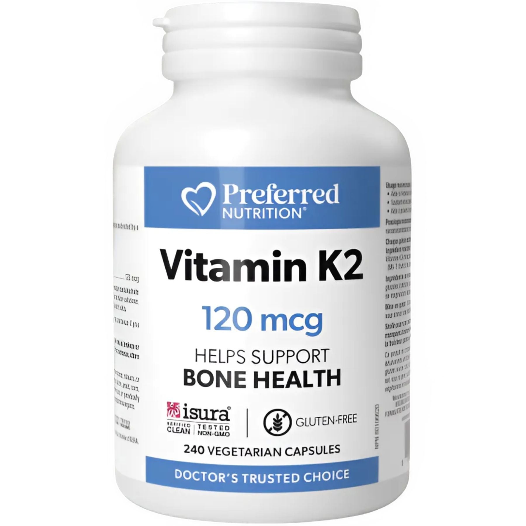 Preferred Nutrition Vitamin K2 120mcg 240s