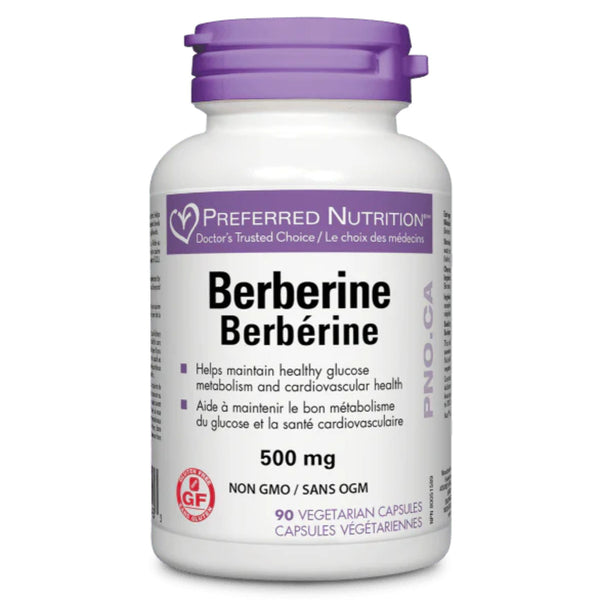 Berbérine 500 mg - Preferred Nutrition main image 0