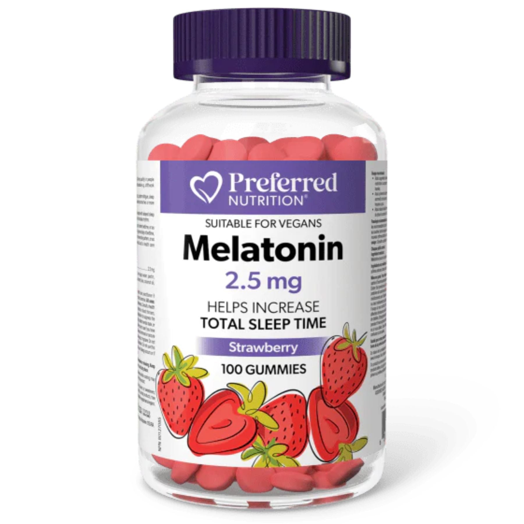 Preferred Nutrition Melatonin 2.5mg Gummies 100s