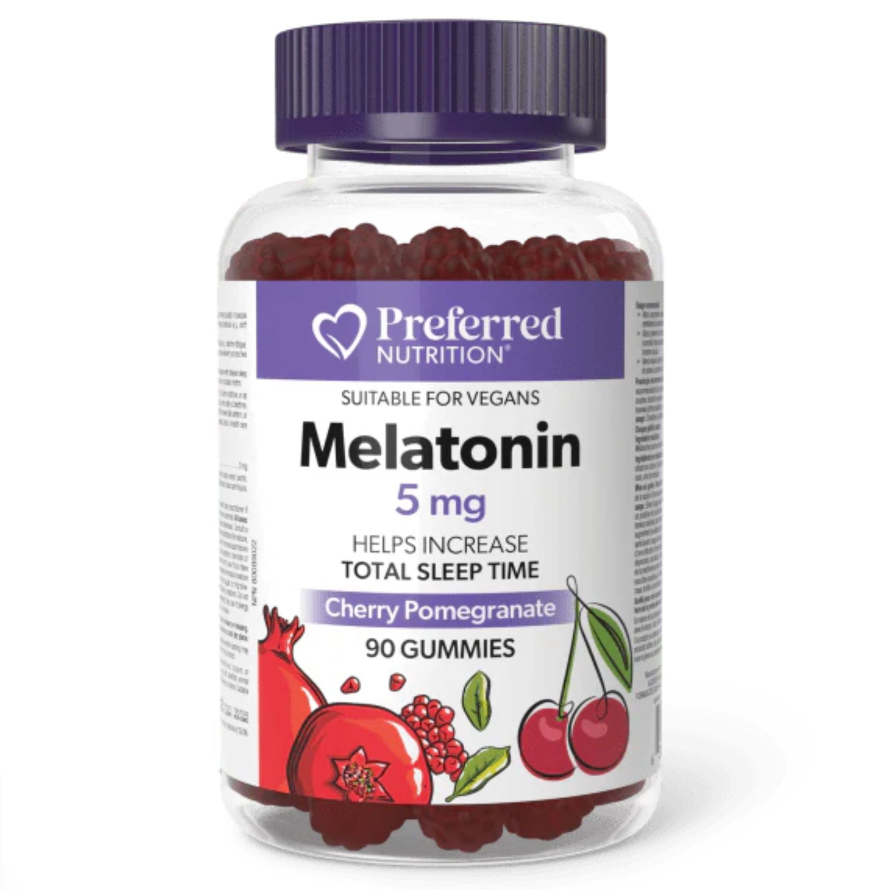 Preferred Nutrition Melatonin 5mg Gummies 90s