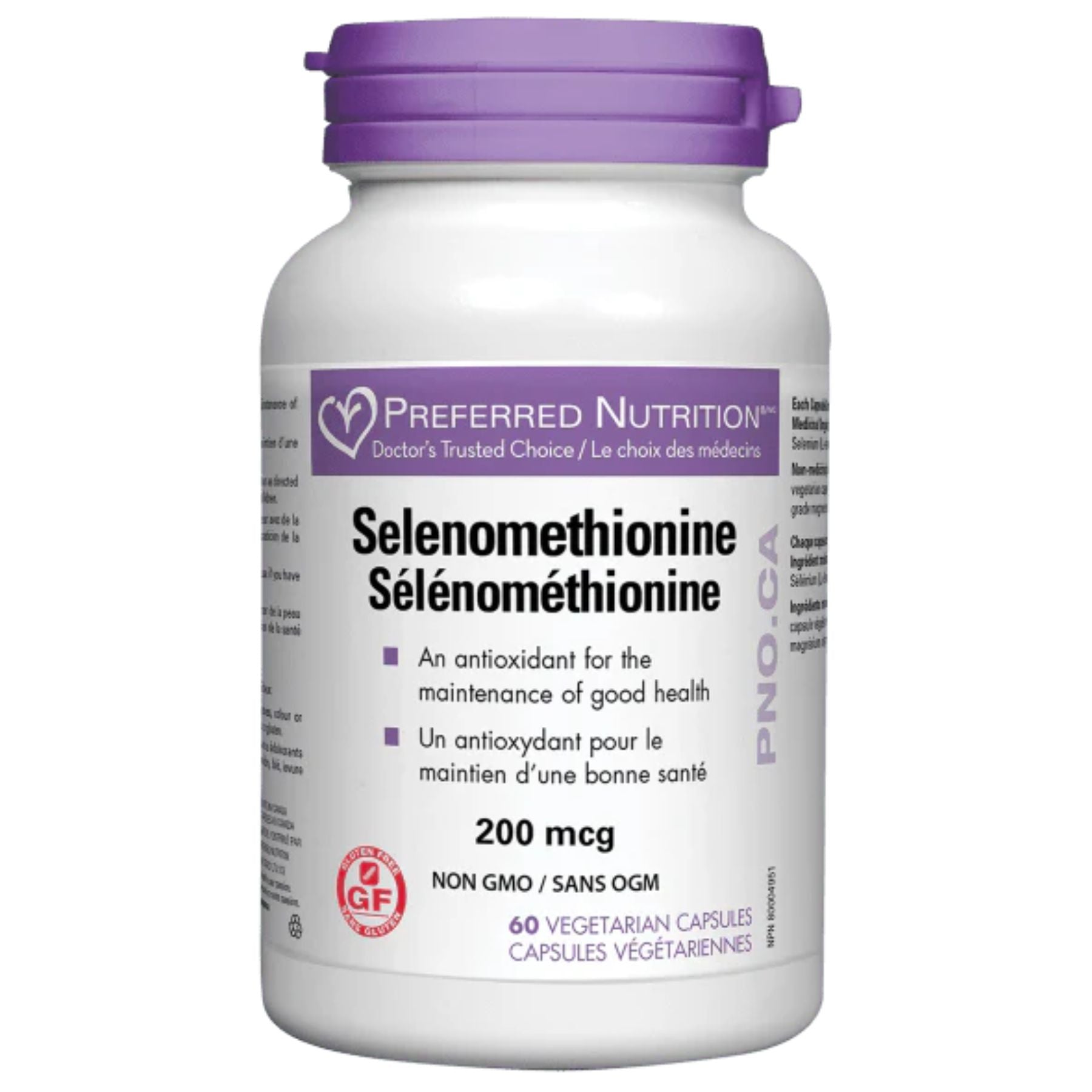 Preferred Nutrition Selenomethionine 200 mcg 60s