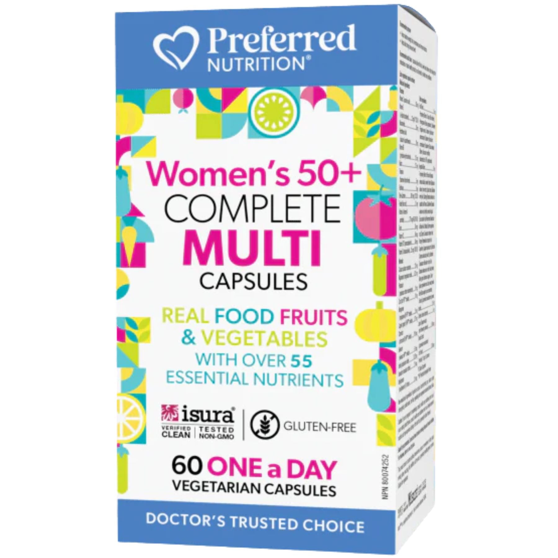 Preferred Nutrition Women’s 50+ Complete Multi 60s