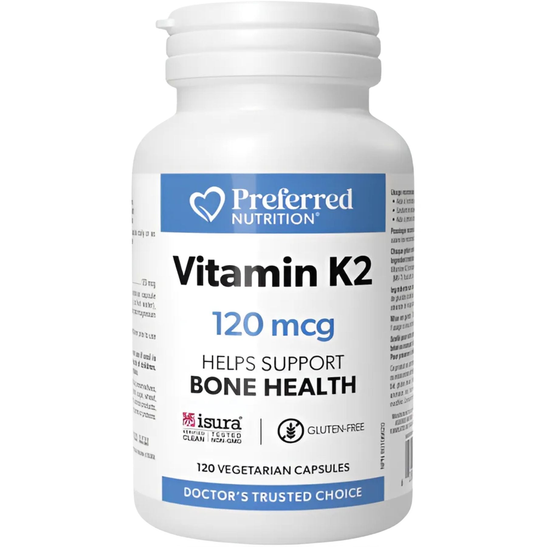 Preferred Nutrition Vitamin K2 120mcg 120s