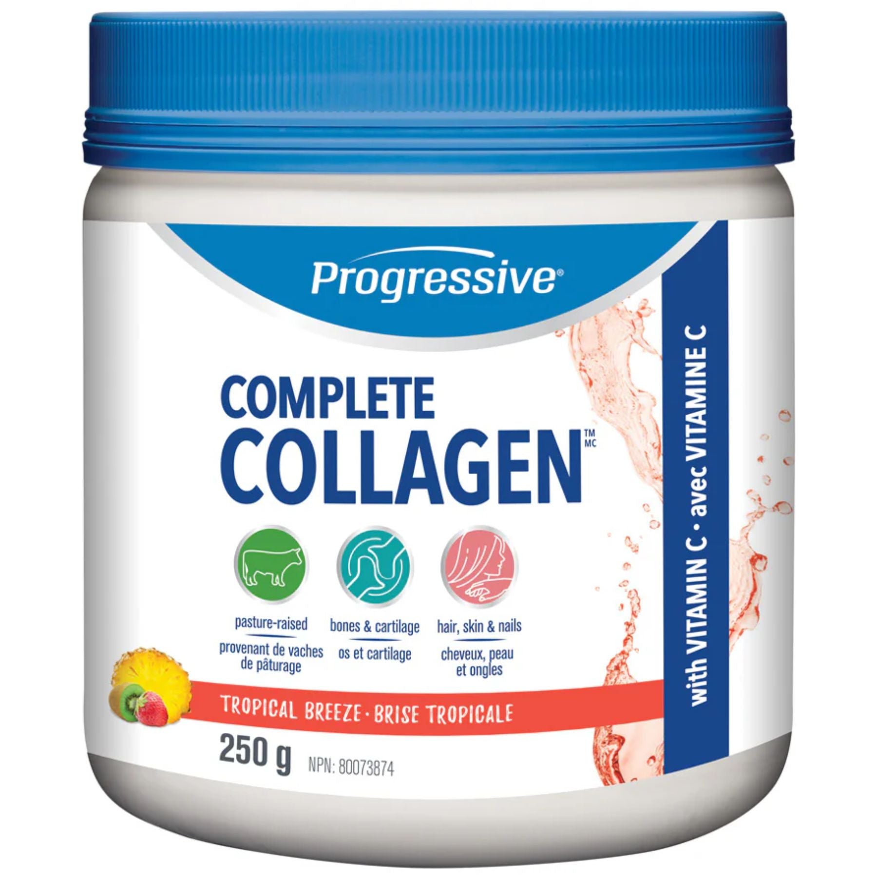 Progressive Complete Collagen Tropical Breeze Flavour 250g