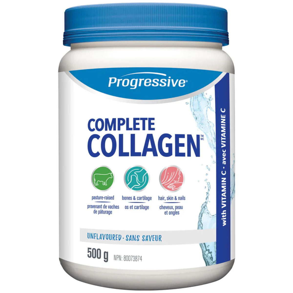 Progressive Complete Collagen Unflavoured 500g
