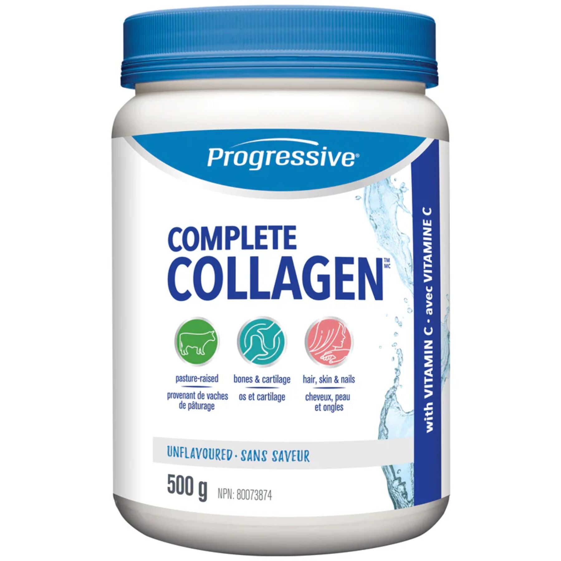 Progressive Complete Collagen Unflavoured 500g