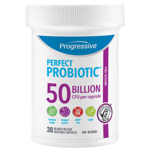 Pregressive Perfect Probiotic 50+ 50 Billion 30s