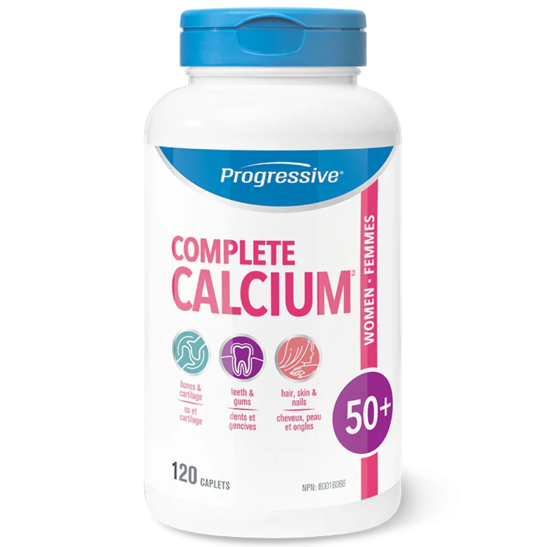 Progressive Complete Calcium for Adult Women 50+ 120s