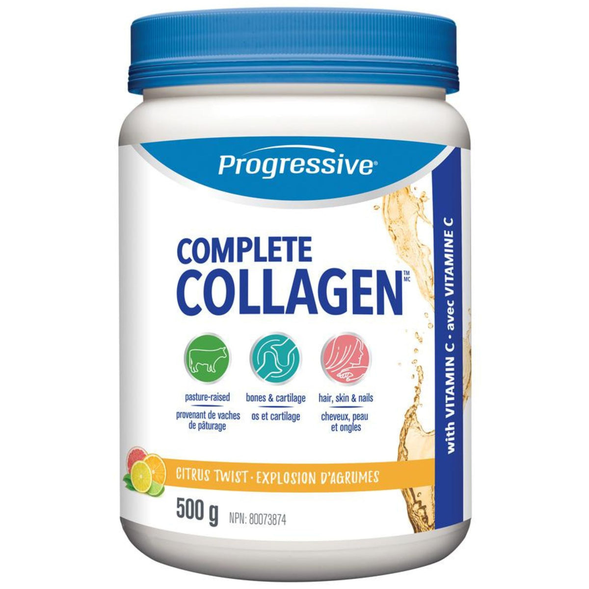 Progressive Complete Collagen Citrus Twist Flavour 500g