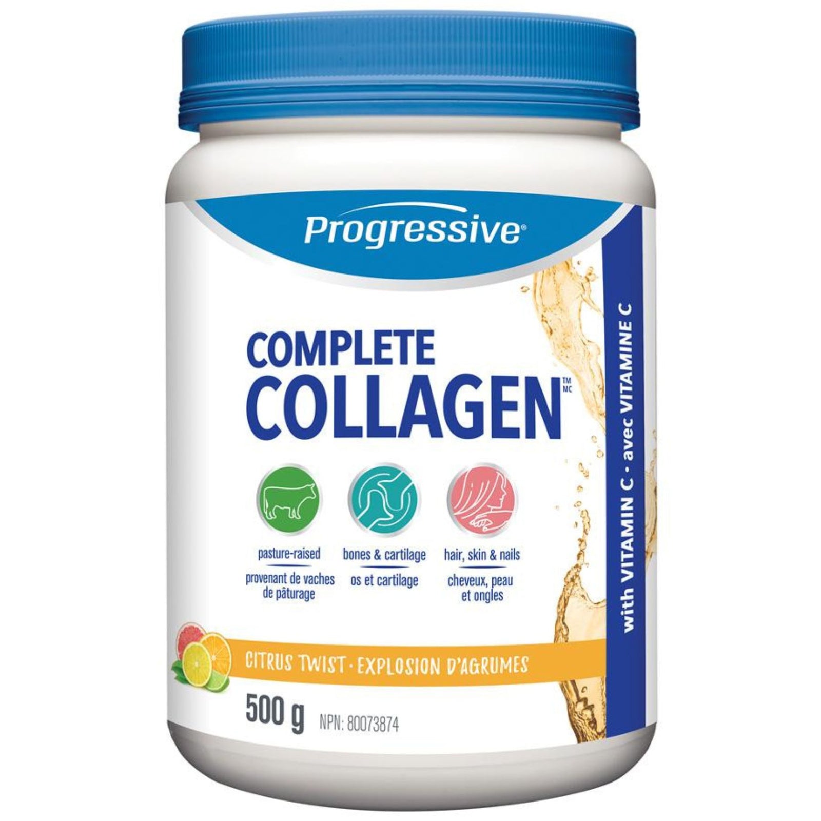 Progressive Complete Collagen Citrus Twist Flavour 500g