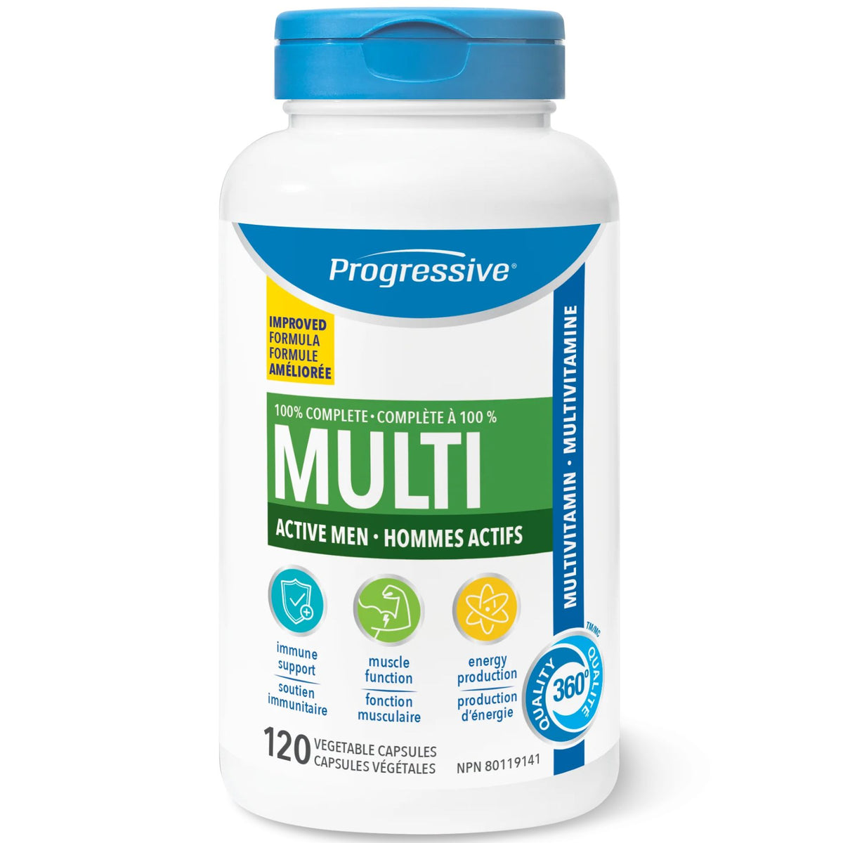 Progressive Multivitamin for Active Men 120s