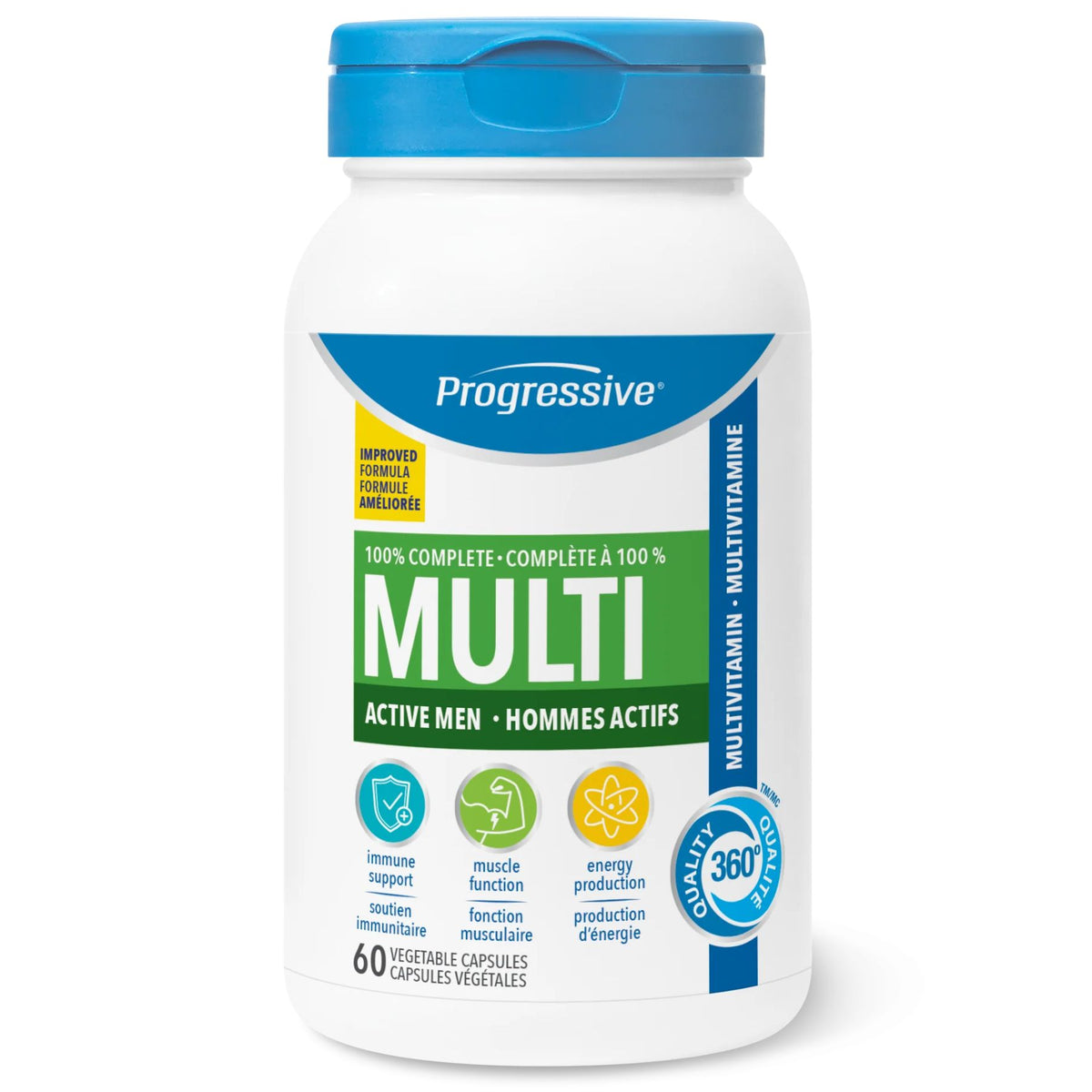 Progressive Multivitamin for Active Men 60s