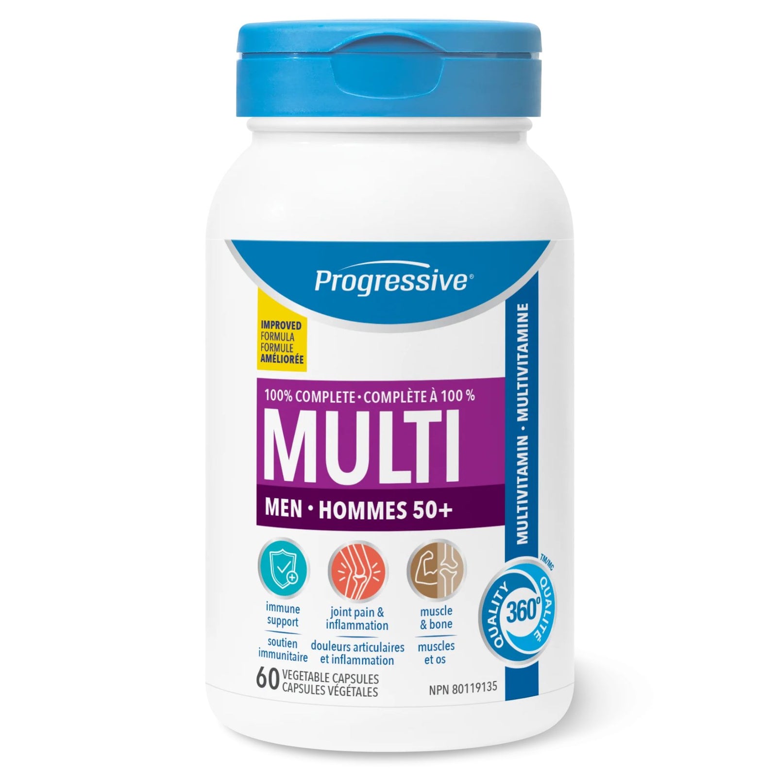 Progressive Multivitamin for Adult Men 50+ 60s