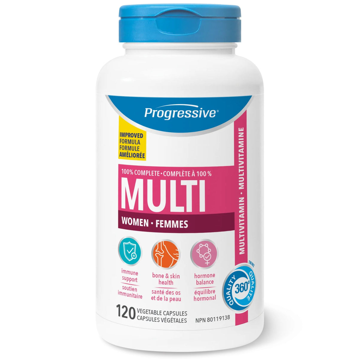 Progressive Multivitamin for Adult Women 120s