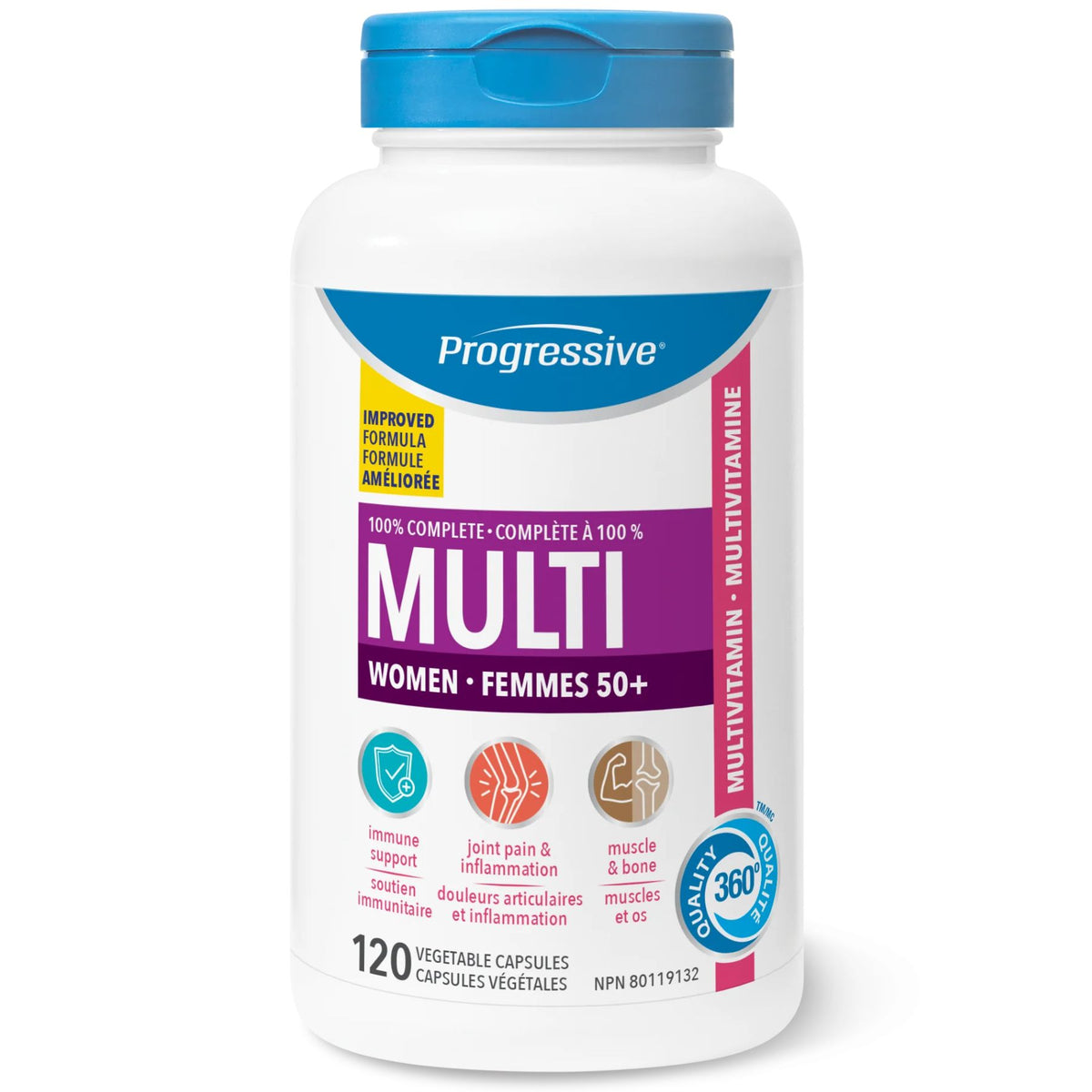 Progressive Multivitamin for Adult Women 50+ 120s