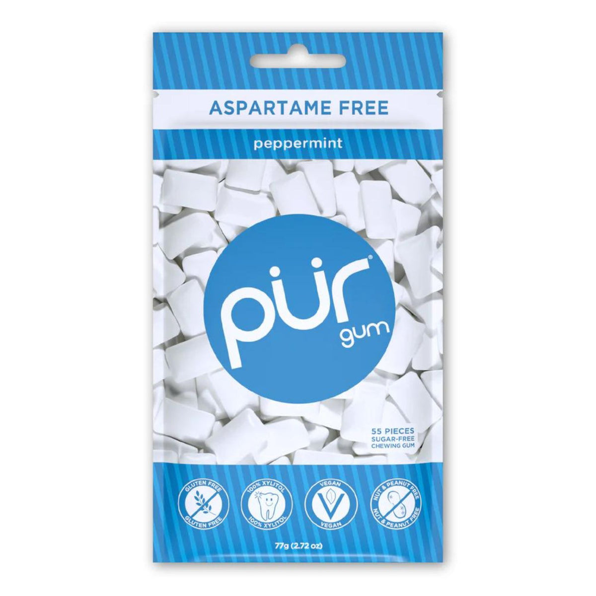 PUR Gum Peppermint 77g