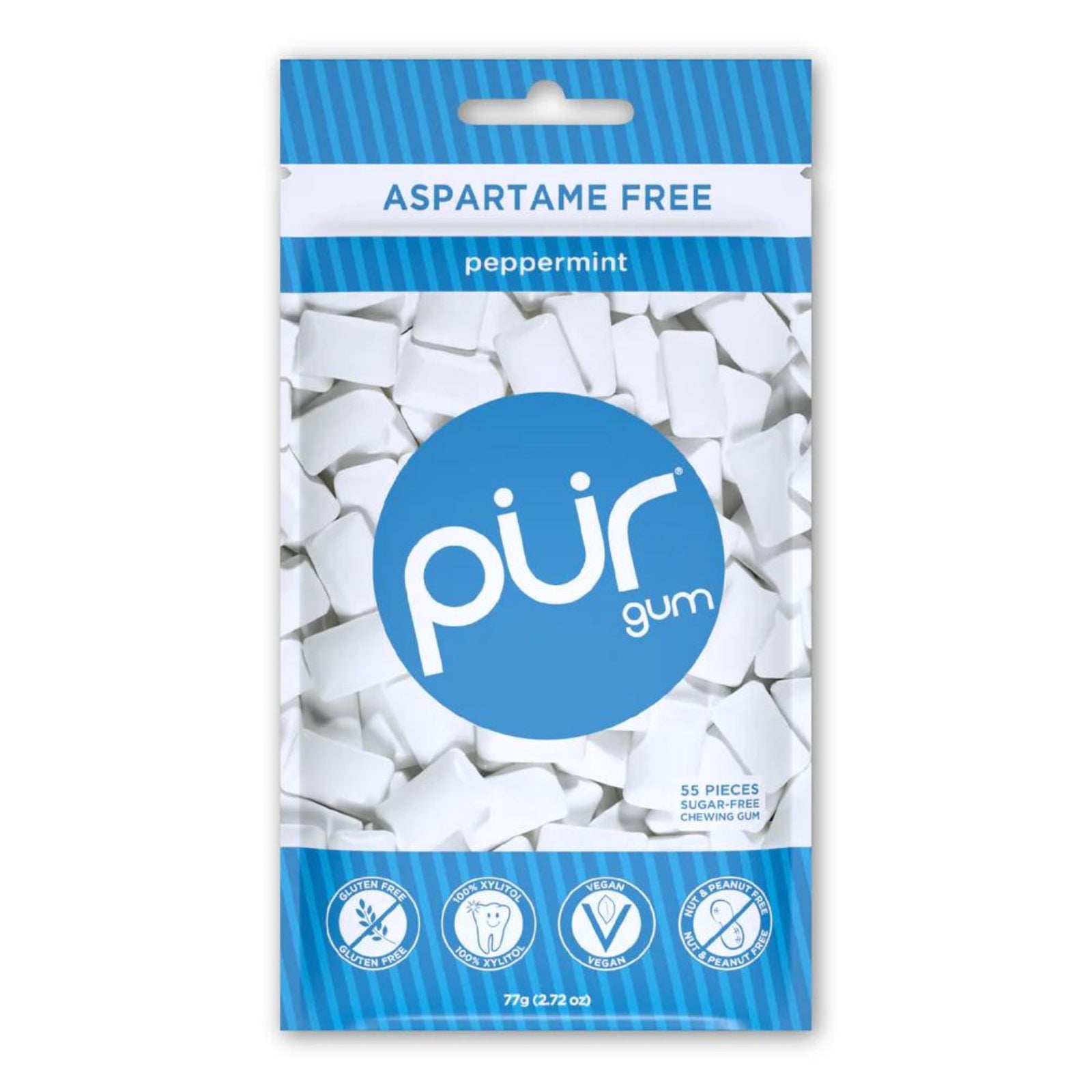 PUR Gum Peppermint 77g