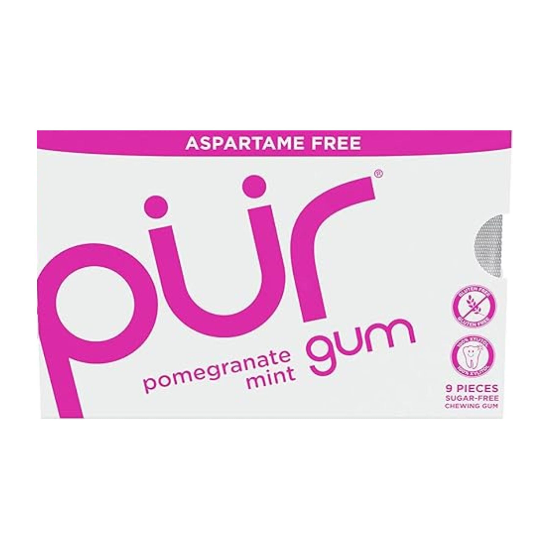 PUR Gum Pomegranate 9pc