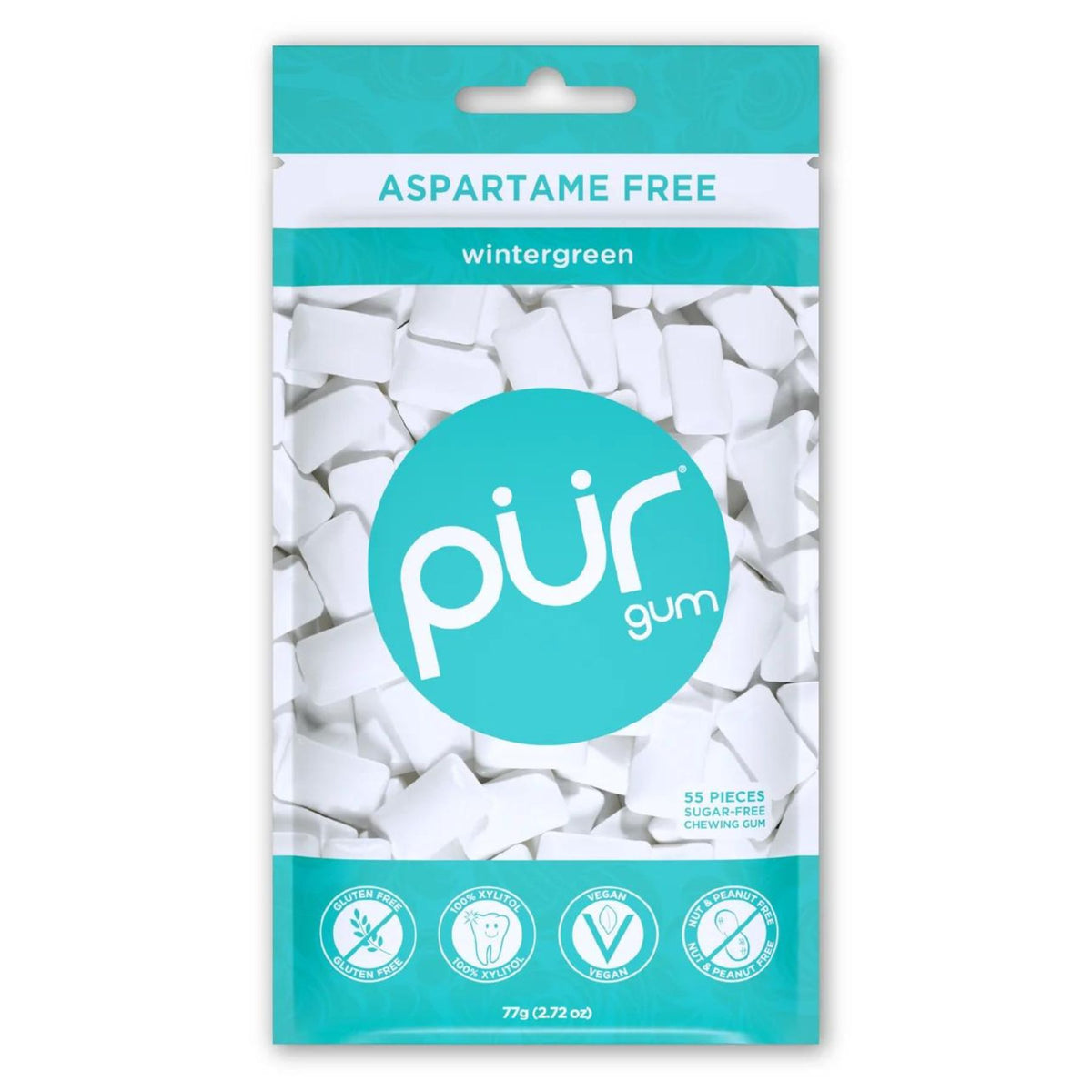 PUR Gum Wintergreen 77g
