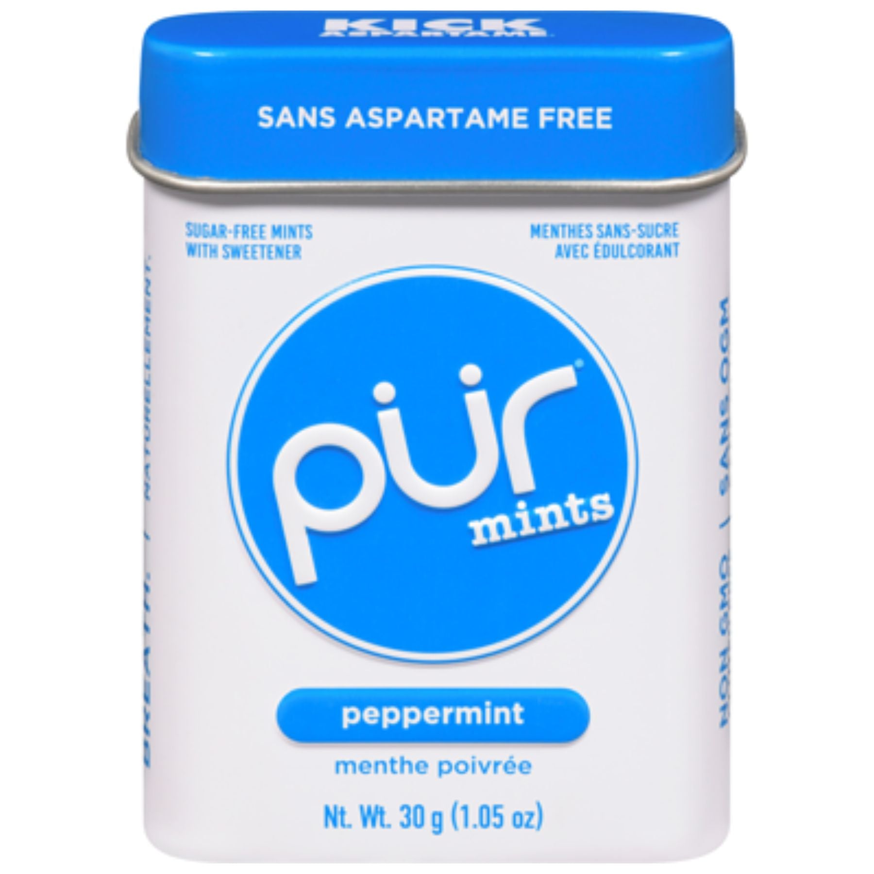 PUR Mints Peppermint Tin 30g