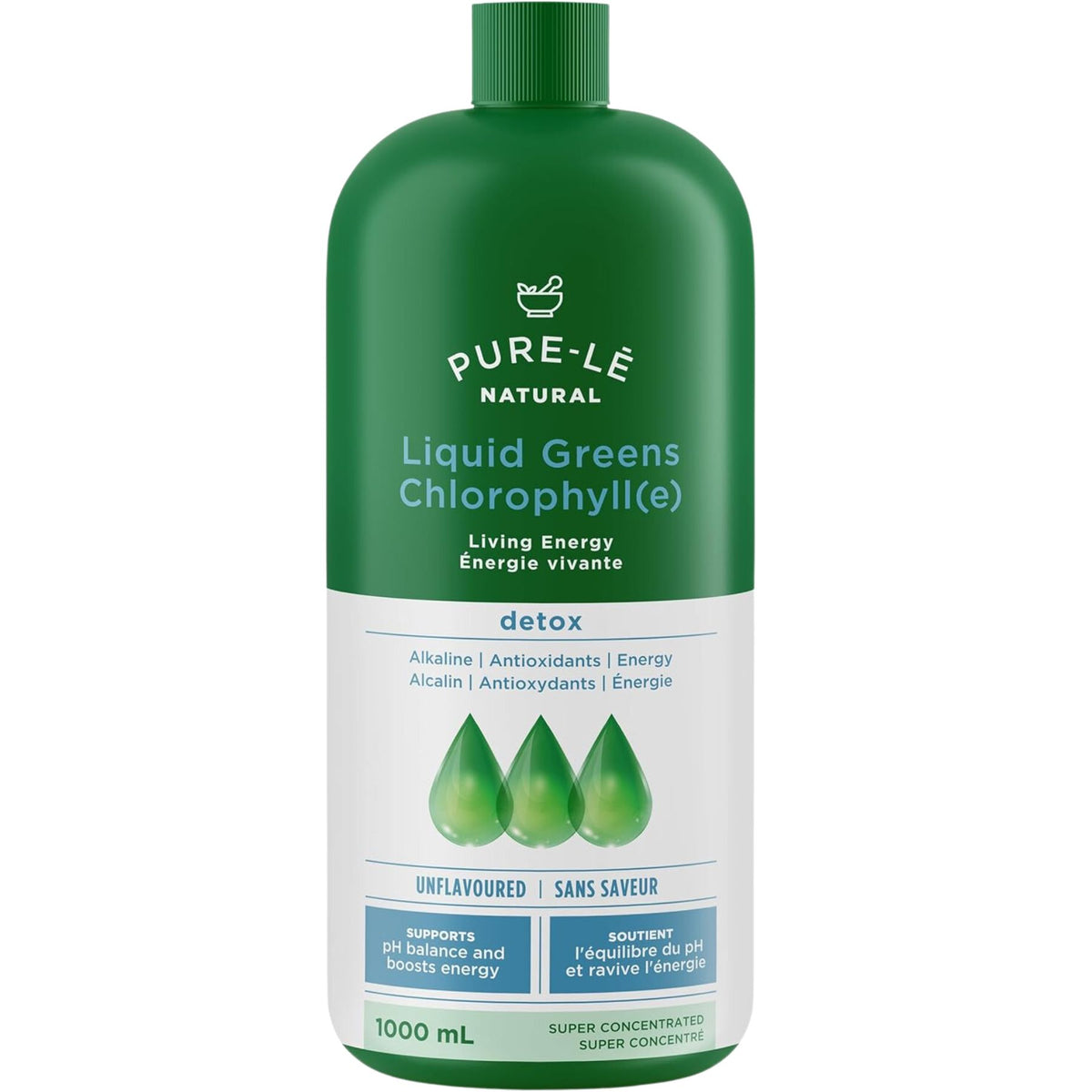 Pure-Le Naturals Liquid Greens Chlorophyll Unflavoured 1000ml