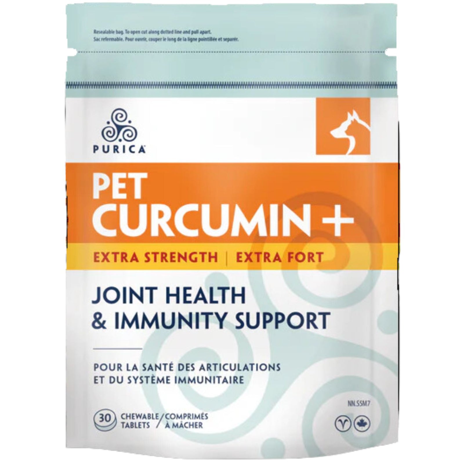 Purica Pet Curcumin+ Chewable Tablets 30s
