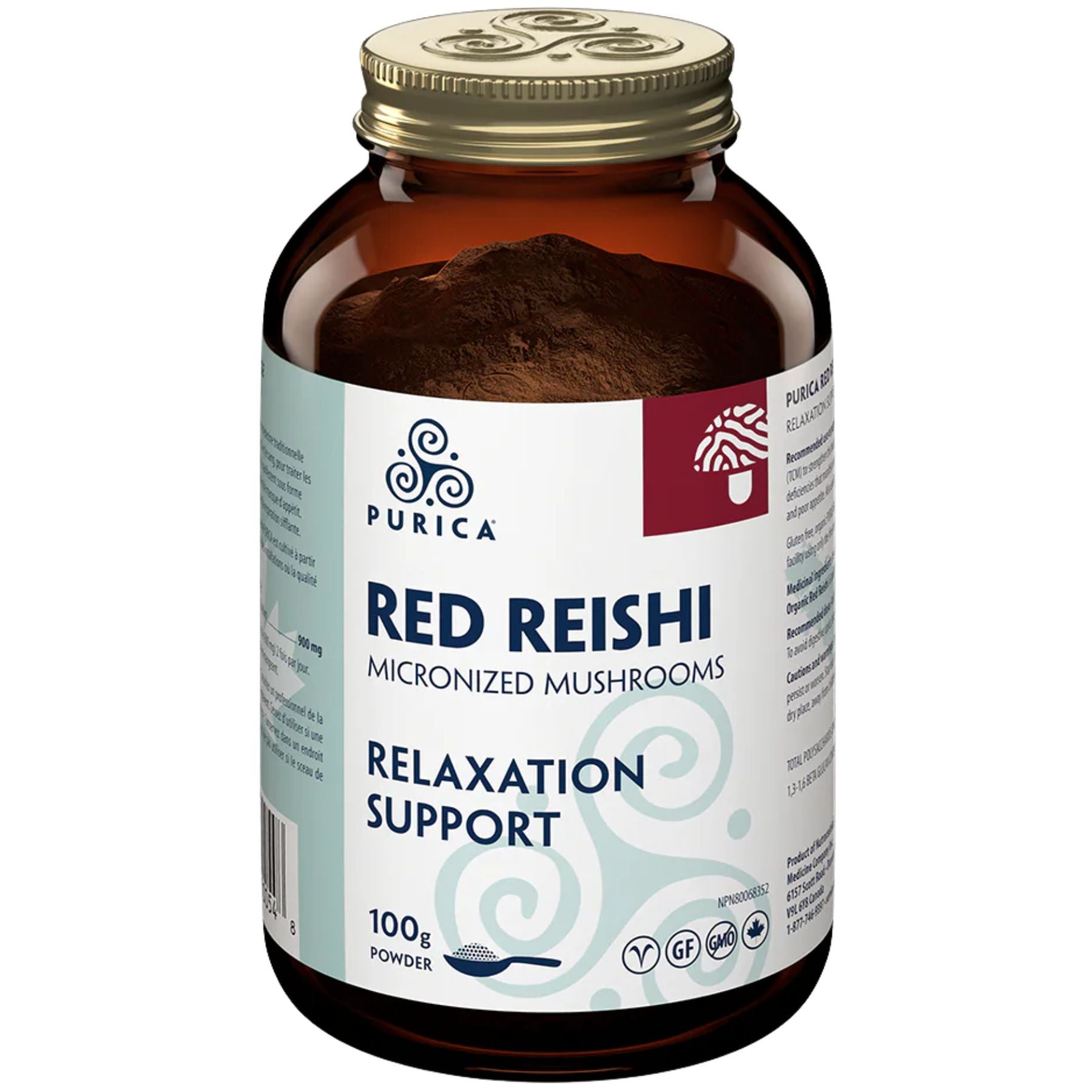 Purica Red Reishi Powder 100g