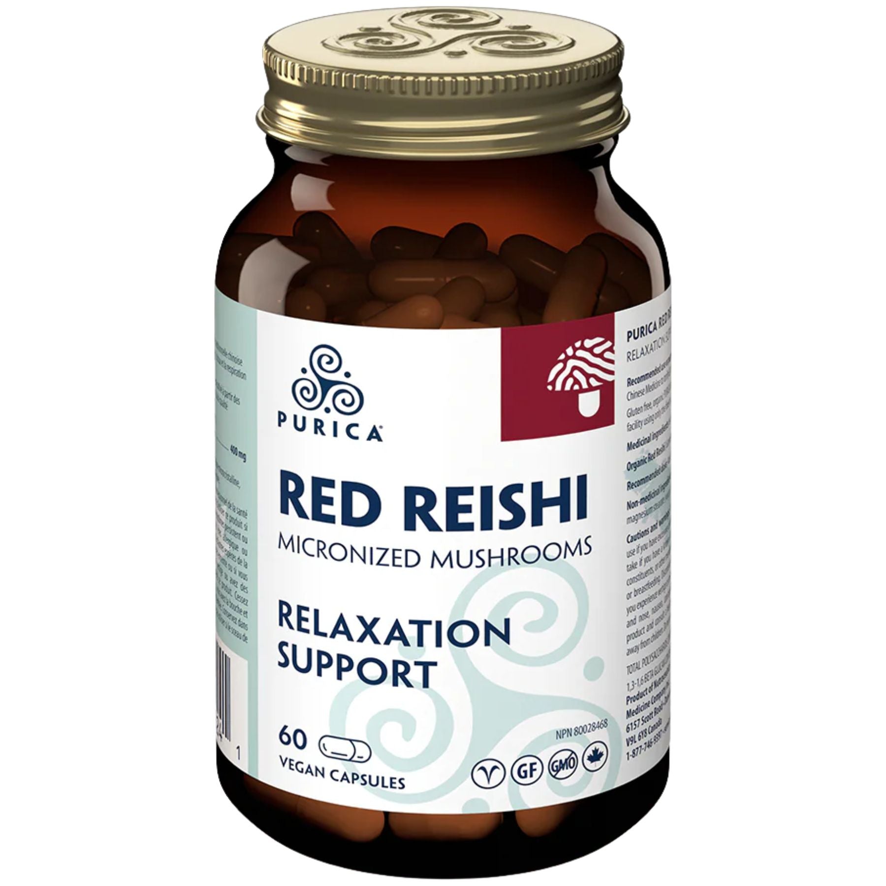 Purica Red Reishi 60s