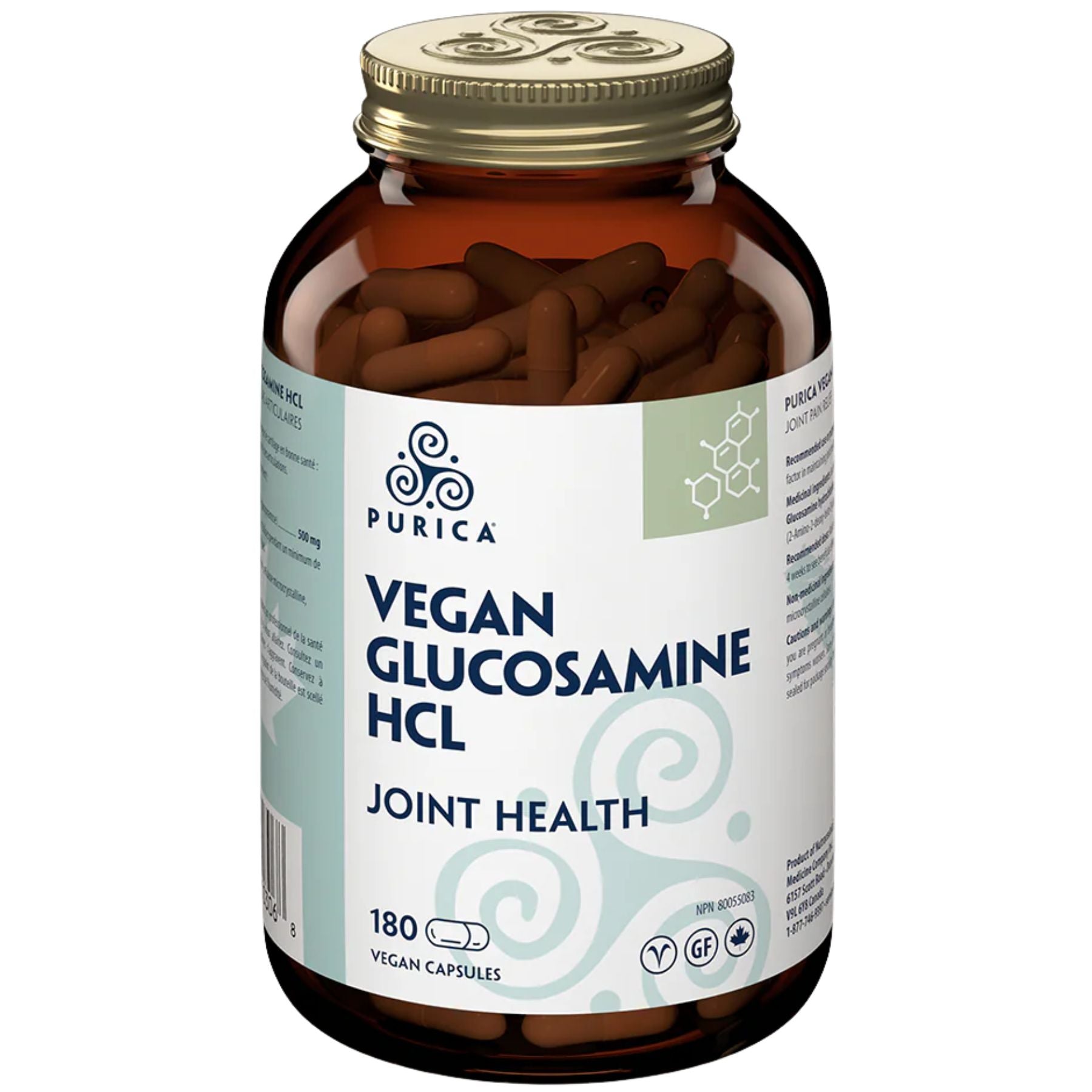 Purica Vegan Glucosamine HCL 180s