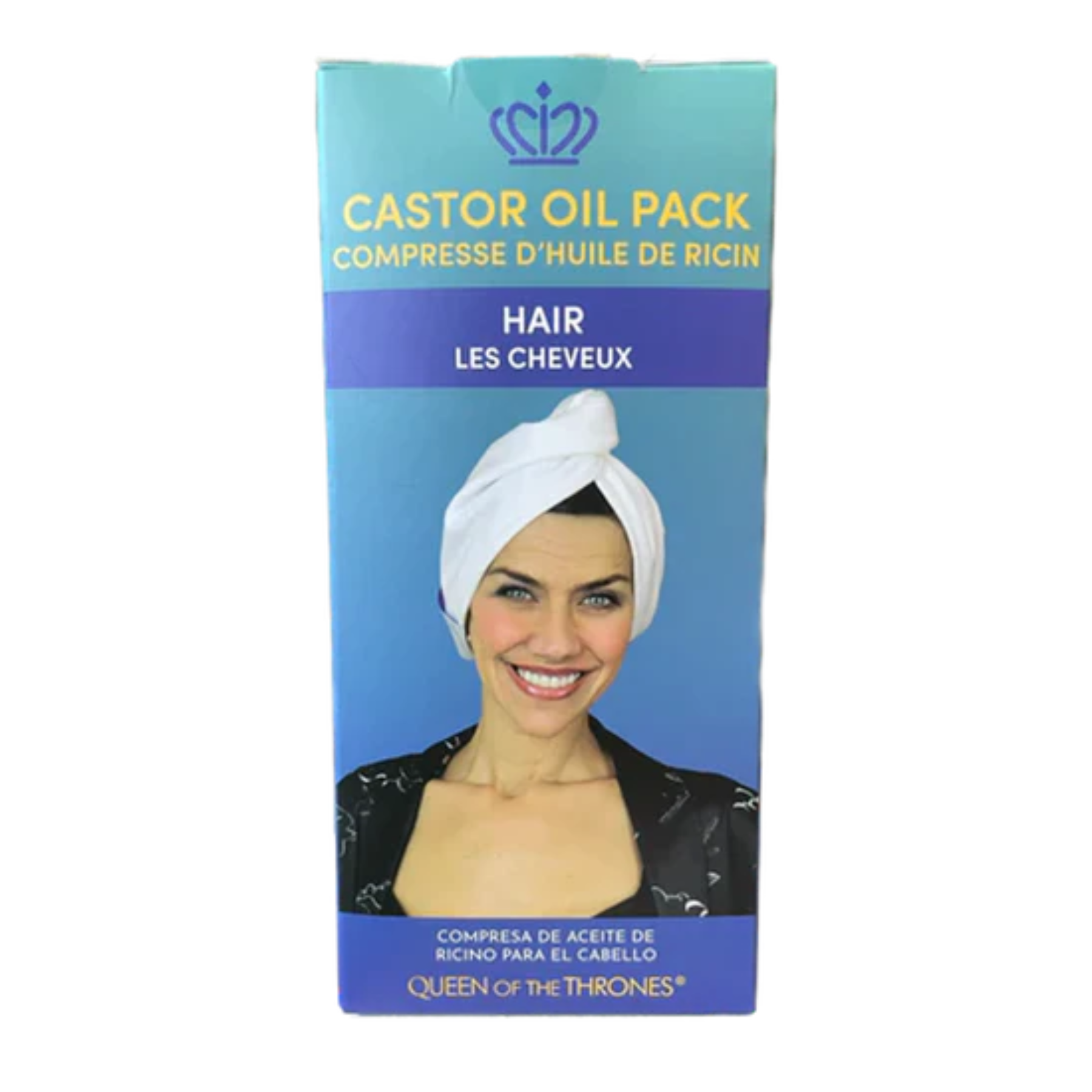 Queen of the Thrones Castor Oil Pack Hair Wrap