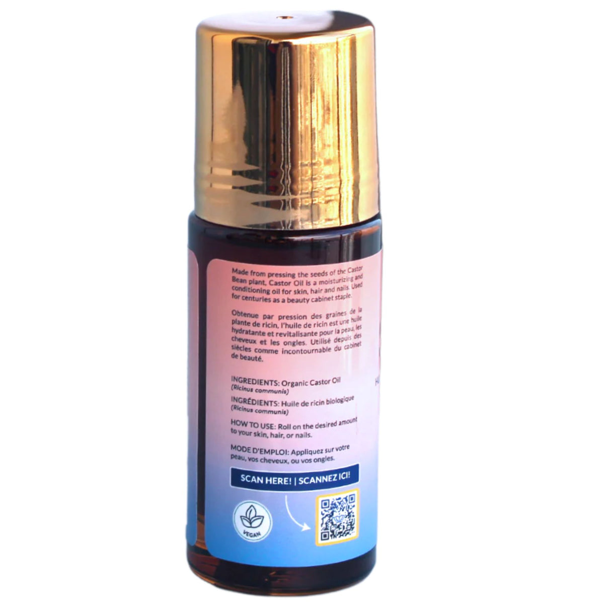 Queen of the Thrones Organic Castor Oil Roll-On 50mL