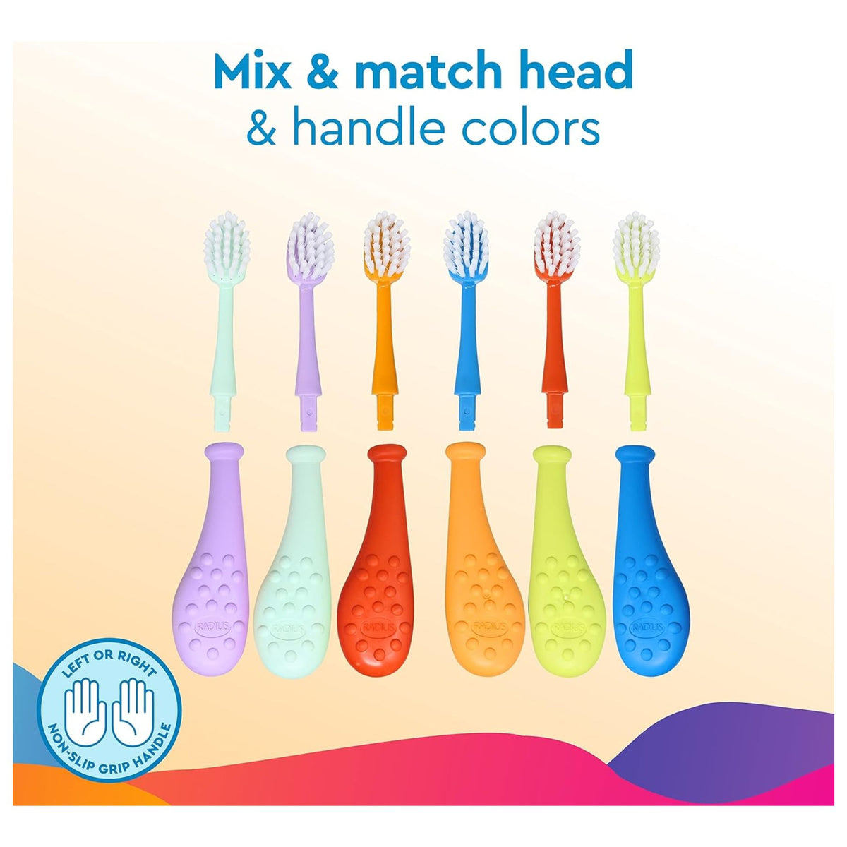 Radius Big Kidz Replaceable Head Forever Brush (6yrs+)