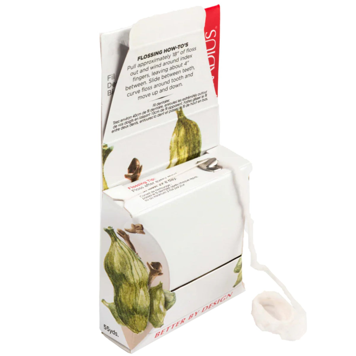 Radius Vegan Sponge Floss Clove Cardamom