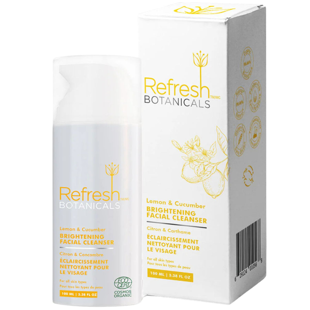 Refresh Botanicals Brightening Facial Cleanser 100ml